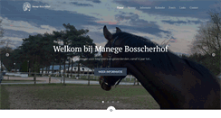 Desktop Screenshot of bosscherhof.com