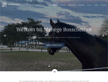 Tablet Screenshot of bosscherhof.com